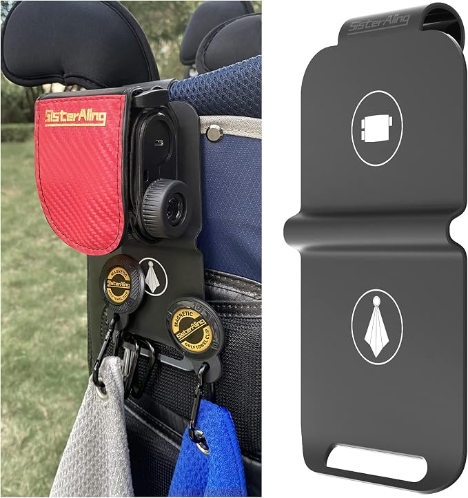 Golf Bag Metal Landing Pads for Magnetic Golf Towel, Golf Rangefinder, Golf by SisterAling