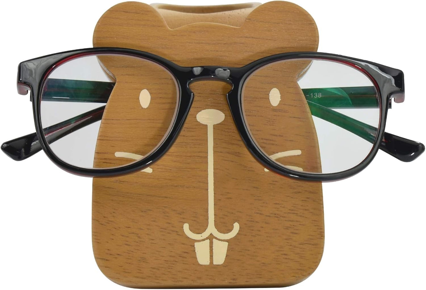 I'm Wood Multipurpose Eyeglass Phone Pen & Hamster Pencil Holder