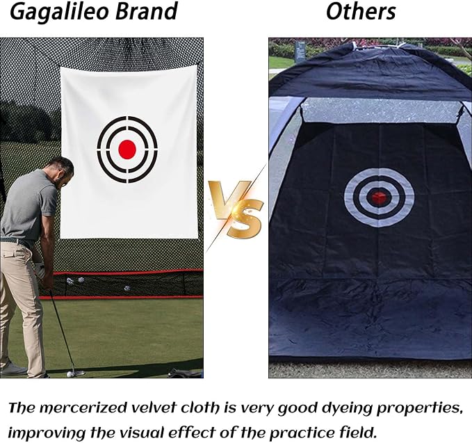 Gagalileo Golf Target Cloth: Protective Net Portable Easy Setup - Image 5