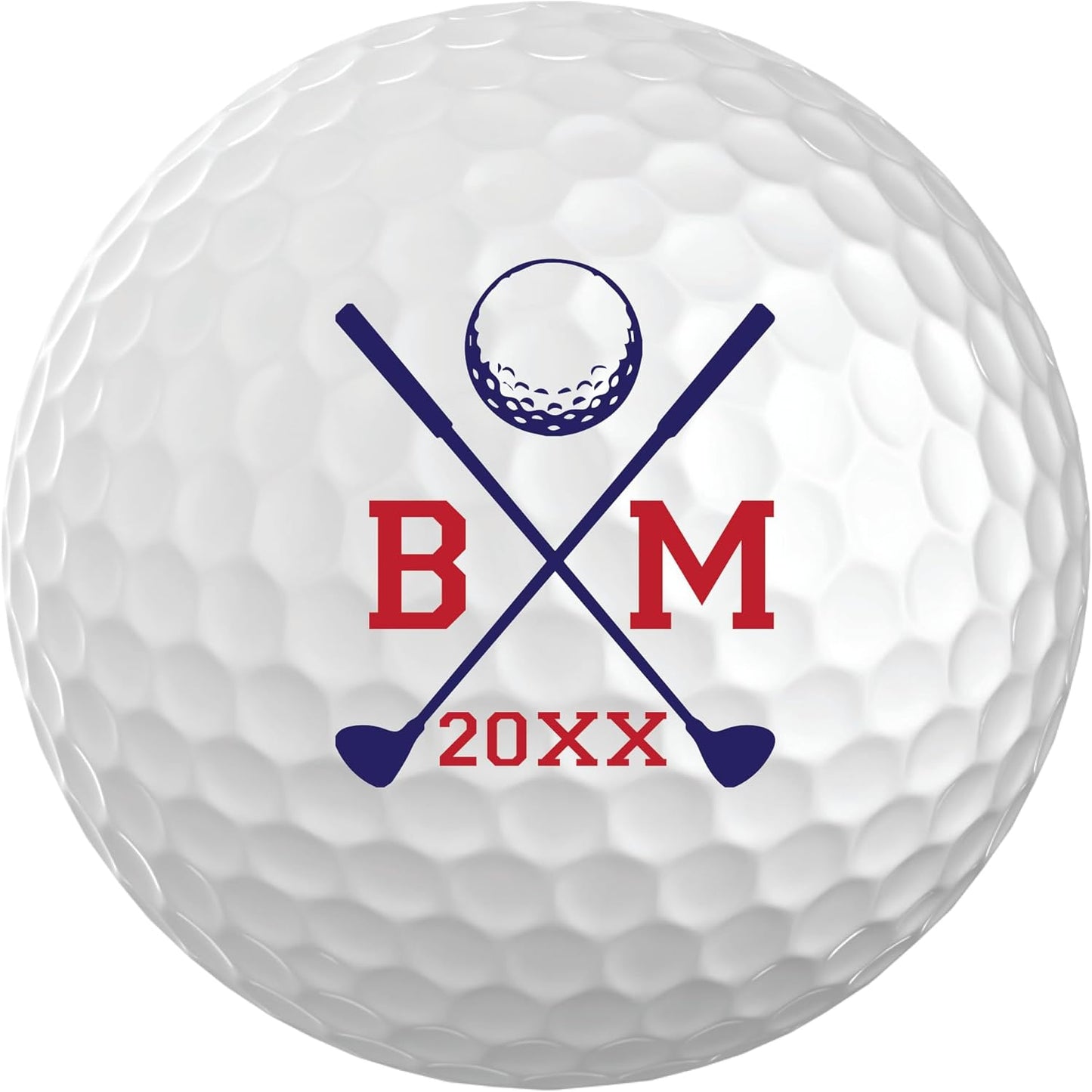 Infusion Personalized Logo Golf Balls - Custom Monogrammed (12 Balls)