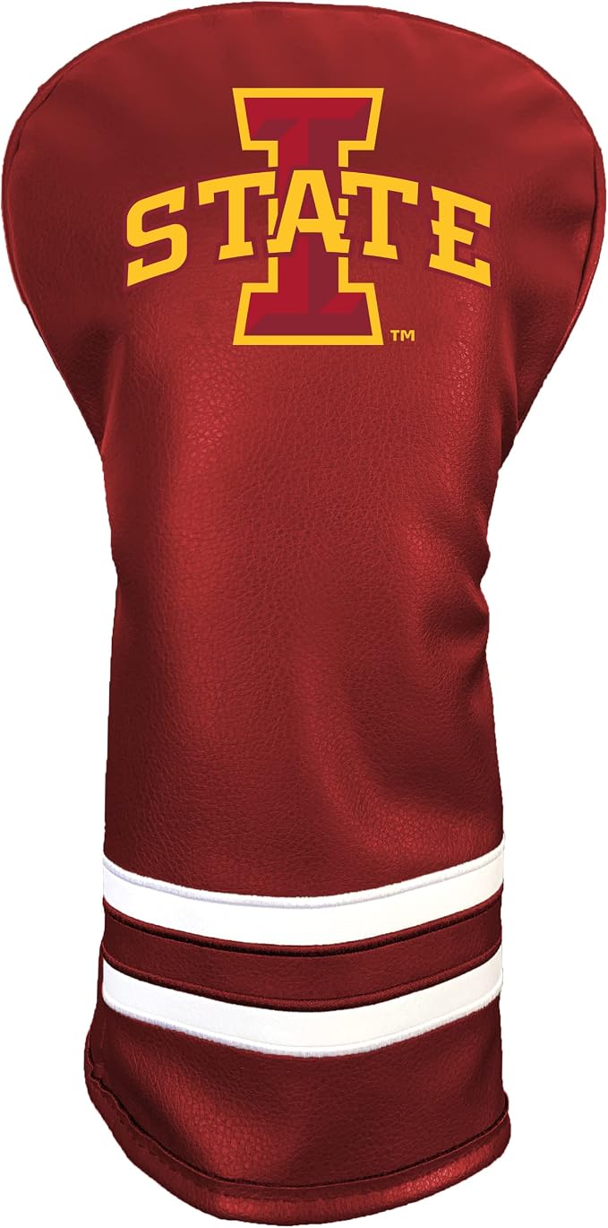 Team Golf NCAA Vintage Driver Golf Club Headcover, Form Fitting Design by TeamGolf