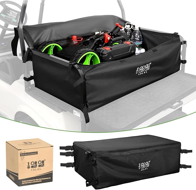 10L0L 4-Passenger Golf Cart Storage Bag, Cargo Bag by 10L0L