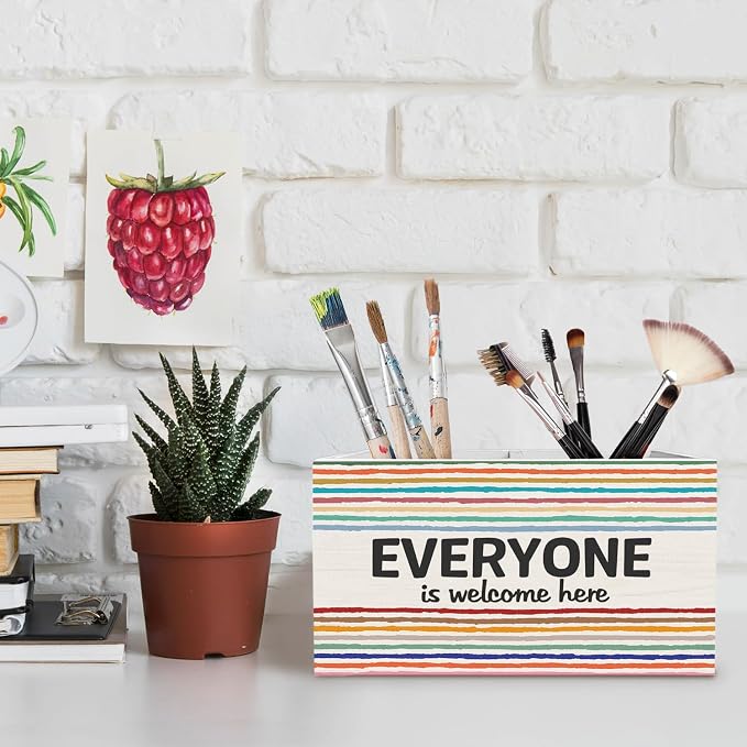 Boho Diversity Inclusion Classroom Decor Pen Pencil Holder - Image 4