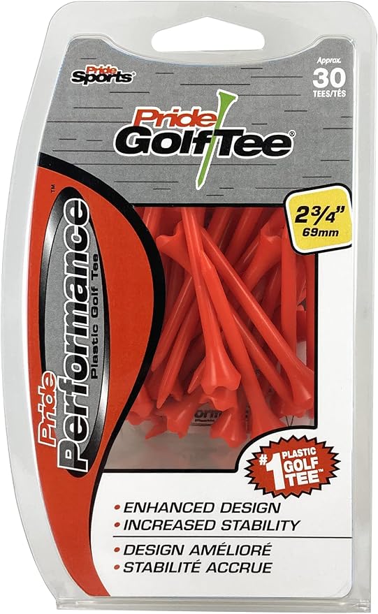 Pride Performance 2-3/4" 30 Count by PrideGolfTee