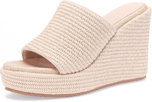 VICKI·VICKI Wedges for Women Platform Sandals Wedge Heels for Sandals by VICKI%C2%B7VICKI