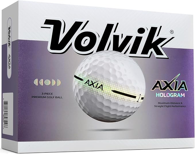 Volvik Axia Hologram Golf Balls by Volvik