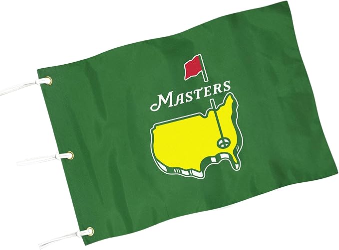 Golf Flag with Grommets, Double-Side Printed Augusta National Flag, 420D Nylon by COGOLFINGOUTDOOR