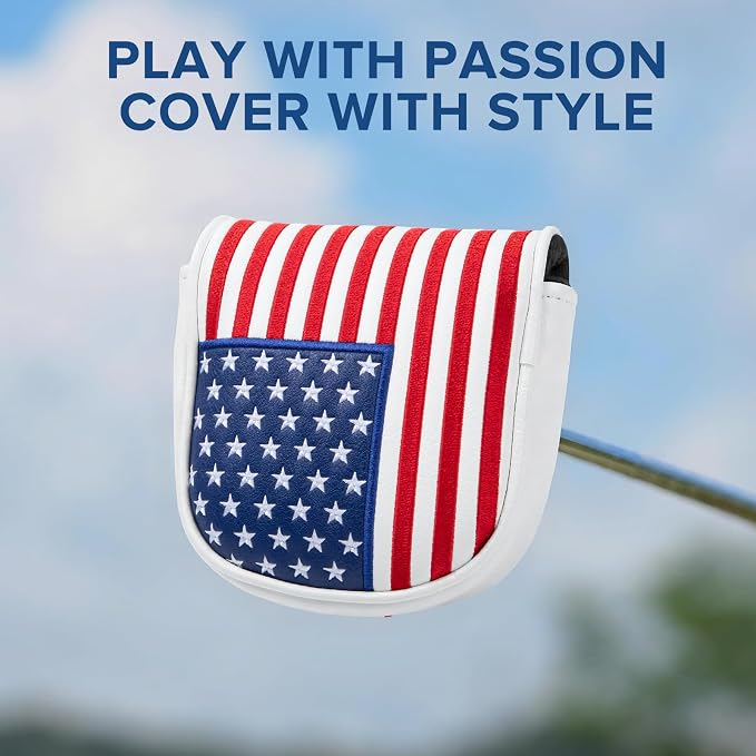 Golf Putter Covers Mallet Putter Headcover - Image 6