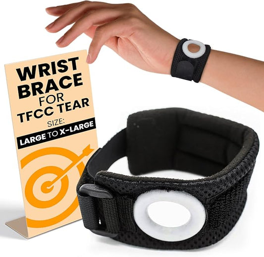 BULLSEYE Wrist Band with Silicone Ring – Stabilizer by BullsEyeBrace