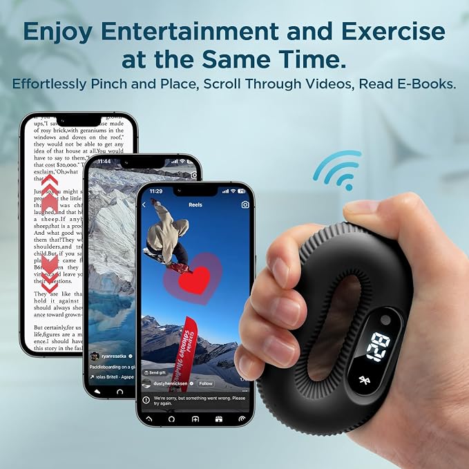 Smart Grip Trainer, Supports Multiple Game Interaction and HID Mode Video - Image 3