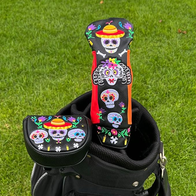 Giggle Golf Utility/Hybrid Head Cover, Colorful Club Covers - Image 4