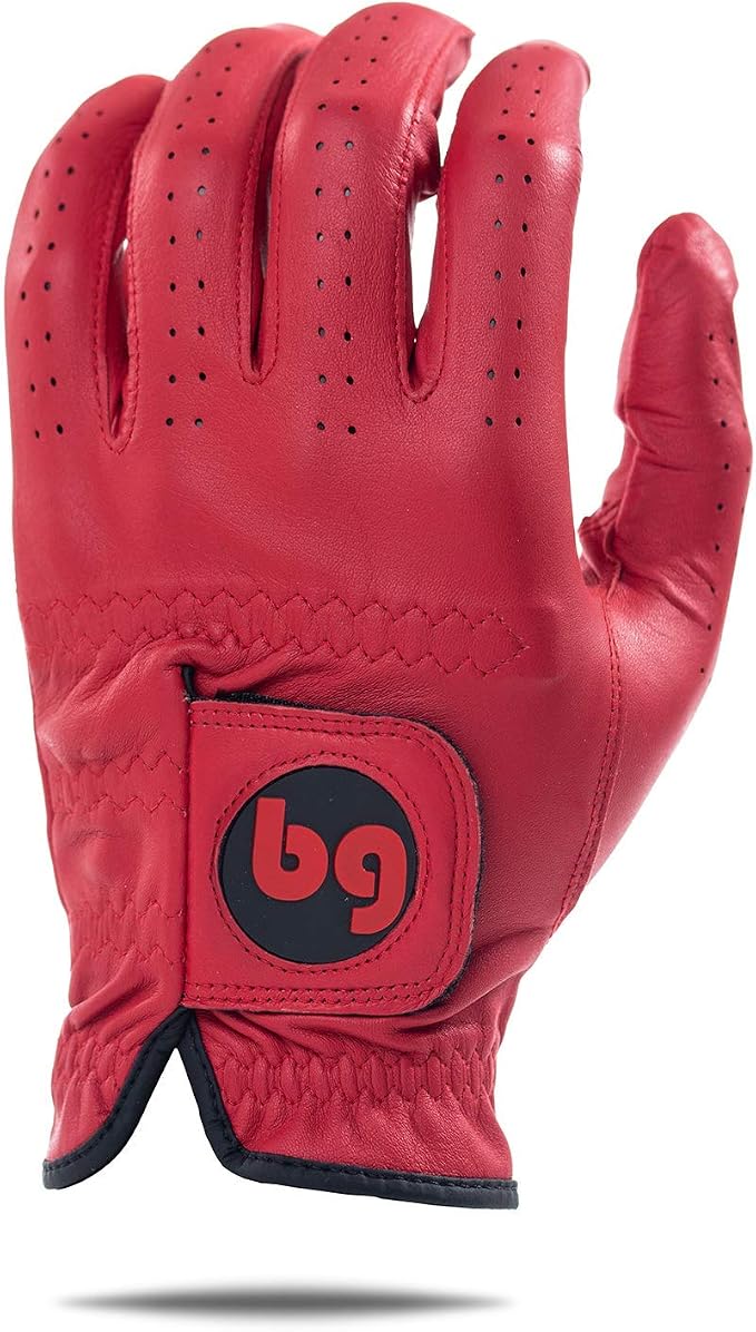 BG Bender - Mens Golf Glove, Durable Leather Golf Gloves, Unique Golf Gloves by BenderGloves