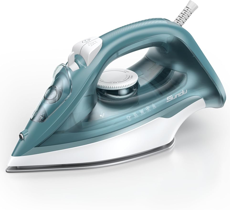 Burst steam Iron for Clothes - 1500W Iron by Sundu