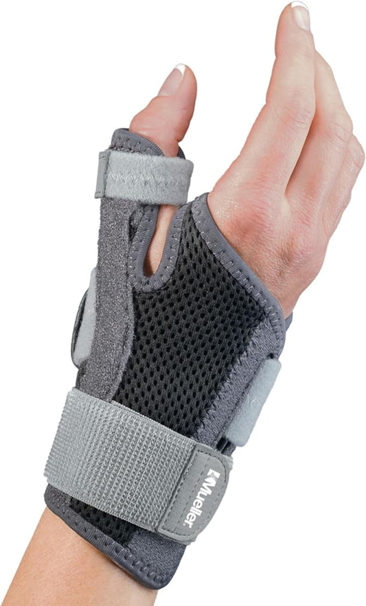 MUELLER Sports Medicine Adjust-to-Fit Thumb Stabilizer, Spica Splint, Thumb by MuellerSportsMedicine