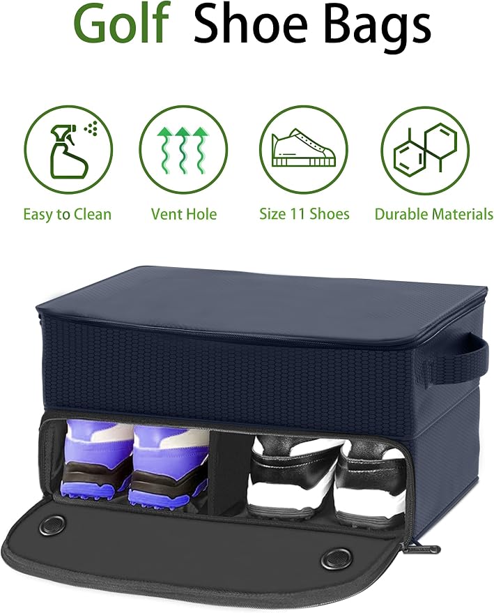 CAMPLAND 2 Layer Golf Trunk Organizer, Waterproof Car Locker - Image 6