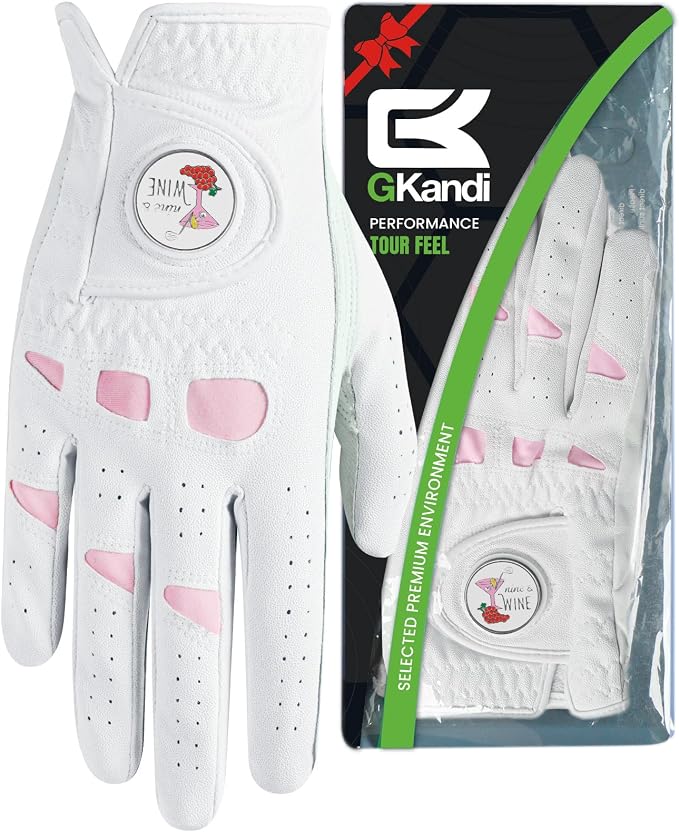 Women Golf Gloves Premium Leather by Unknown