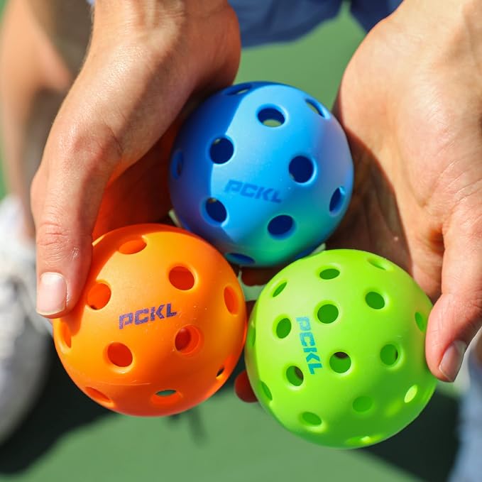 PCKL Optic Speed Pickleball Balls | Choose Indoor or Outdoor Pickleballs | - Image 7
