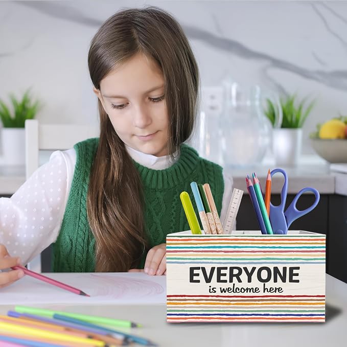 Boho Diversity Inclusion Classroom Decor Pen Pencil Holder - Image 5