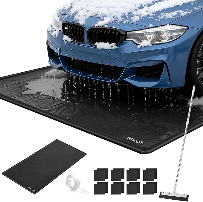Garage Floor Mat, Containment Mats by SMOQIO