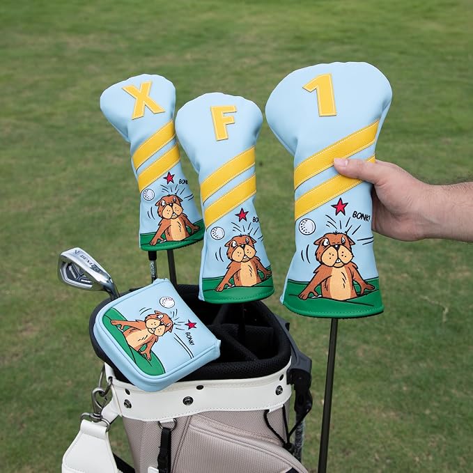 Golf Club Headcover for Driver Covers, Fairway Wood Covers, Hybrid Covers - Image 2