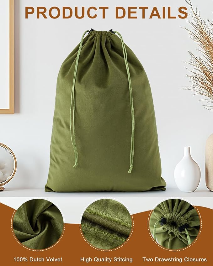 FantasyLife Shoe Bags for Travel, Washable Dust Bags for Storage & Packing - Image 4
