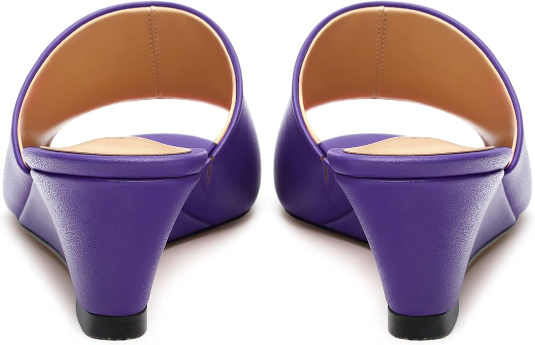 Wedge Sandals for Women Open Toe Wedge Heels Womens Matte High Heel Sandal - Image 4