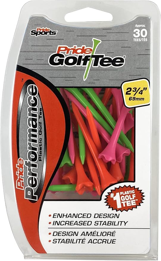 Pride Performance 2-3/4" 30 Count by PrideGolfTee