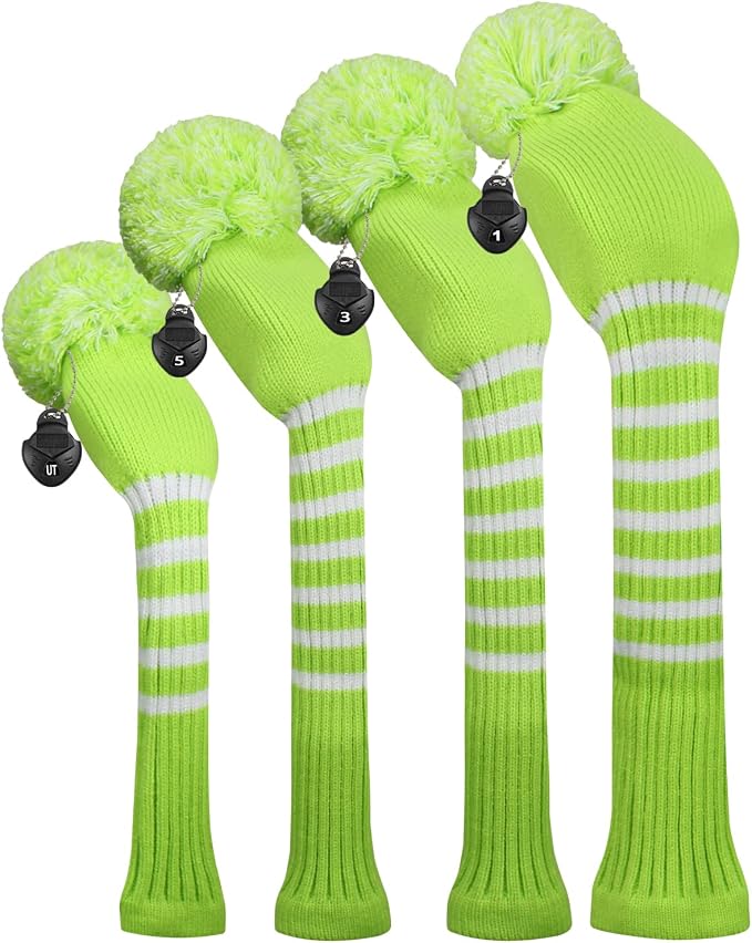 Scott Edward 1/3/4PCS Multi-Style Optional Individualized Knit Golf Club Head by ScottEdward