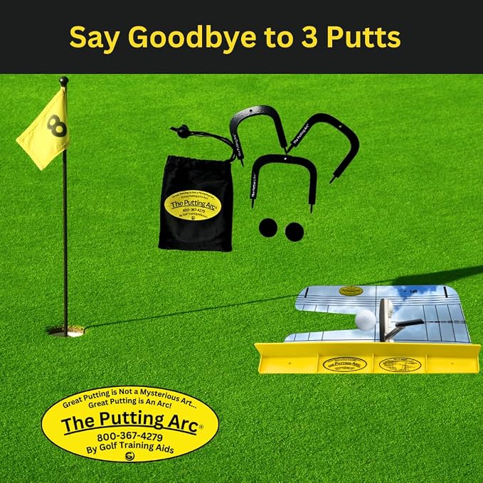 The Putting Arc T3 Mirror Bundle – Golf Putting Trainer Aid - Image 6
