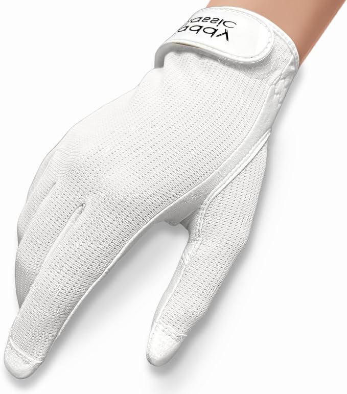 Caddy Classic Ladies Golf Glove Women | Various Stylish Mesh Design by Unknown