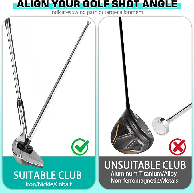 Golf Alignment Rods, 7 Length Adjustments - Image 7