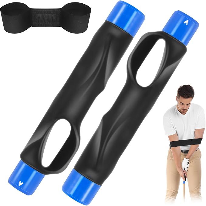 Golf Swing Trainer & Golf Grip Trainer Set, Perfect Training Aid by Unknown