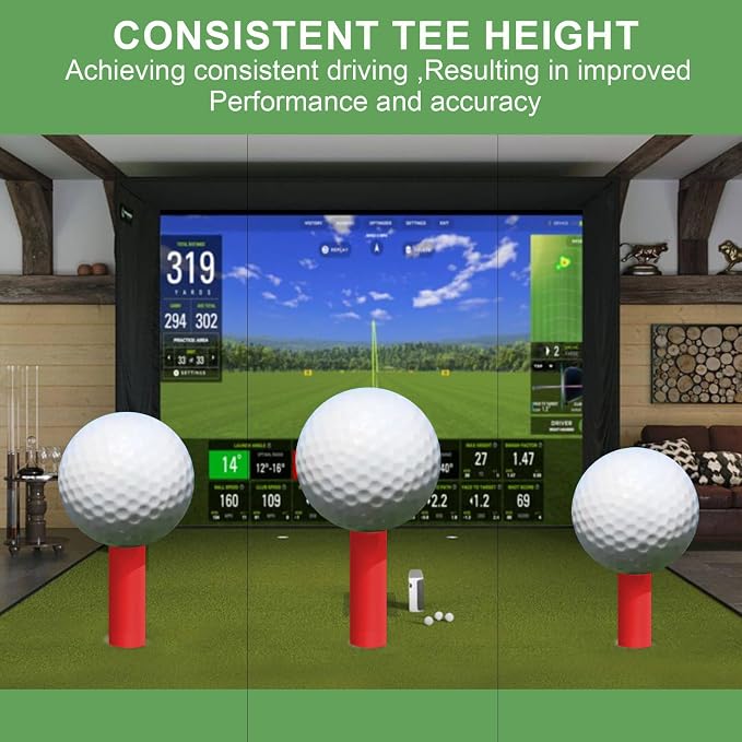 Rubber Golf Tees for Mats & Indoor Golf Simulators - Image 4