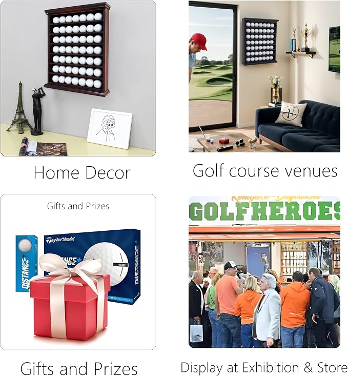 Elegant Golf Ball Display Case - Image 4