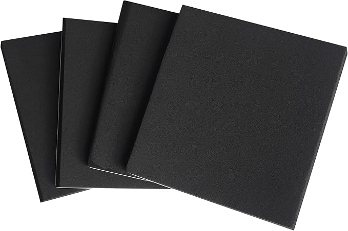 Foam Sheets with Adhesive Backing Foam Padding Neoprene Rubber Mat Closed Cell by VUAOHIY
