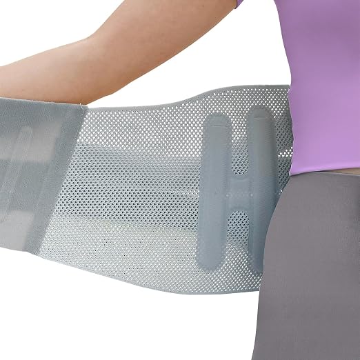 Advanced Back Brace for Lower Back Pain Relief, Fully Adjustable, Breathable by SupportBeltsforWomenandMen