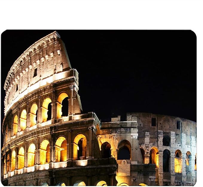 Colosseum Gaming Mousepad Colosseum Rome Theme Mouse Pad Mouse Mat by Nicokee