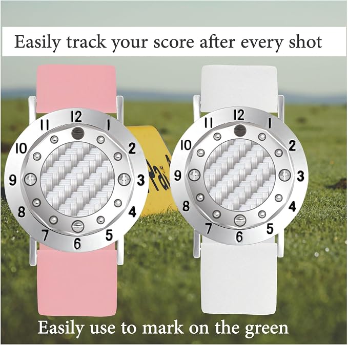 Golf Ball Marker with Carbon Fiber Ball Marker Bracelet, Golf Accessories - Image 3