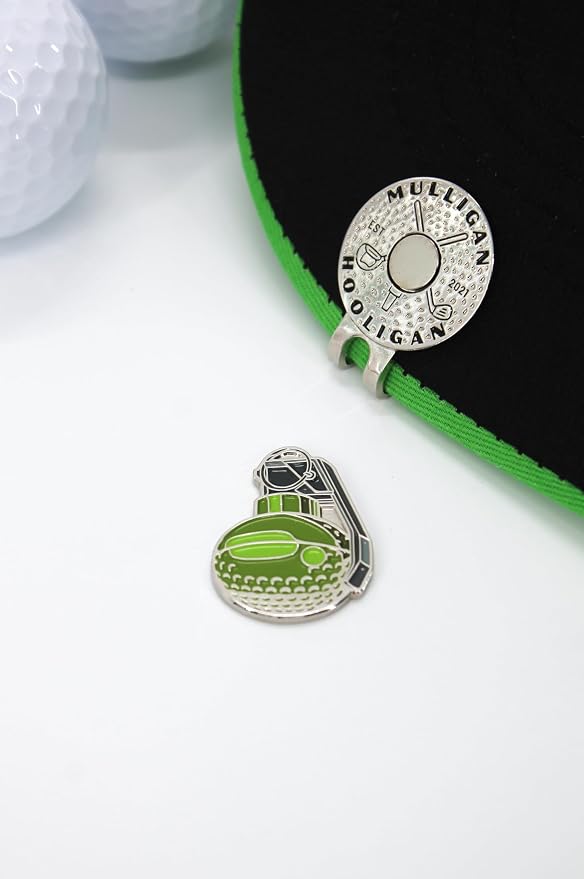 Funny Golf Ball Marker + Premium Magnetic Hat Clip | Unique Gift - Image 4