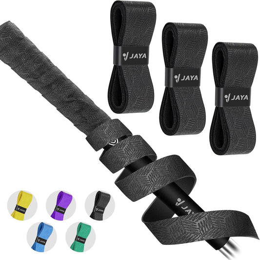 JAYA Golf Grip Wrapping Tapes, Innovative Regripping Solution for Golf Club Grips, 3 Or 15 Pack Tacky PU Overgrip Tapes, Options of 5 Colors, Enjoy a Fresh New Grip Experience
