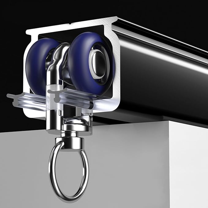 Ceiling Curtain Track Ceiling Mounted Curtain Rail by YXHOMME