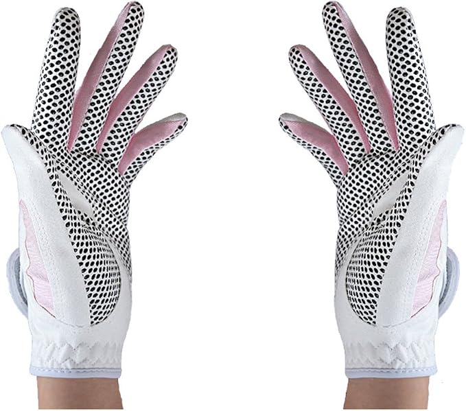 PGM Women's Golf Glove One Pair, Improved Grip System, Cool and Comfortable - Image 2