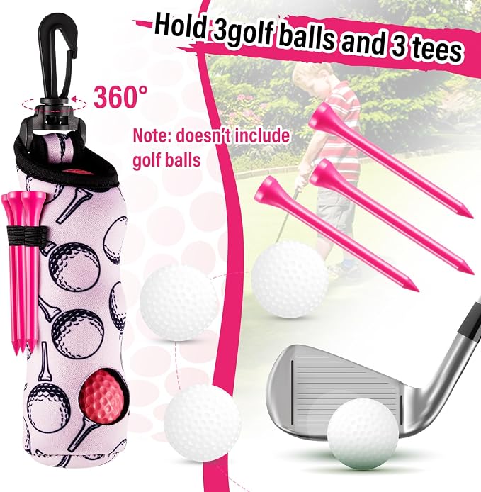 Liliful 12 Pcs Golf Accessories Kit, Include Golf Ball Bag - Image 4