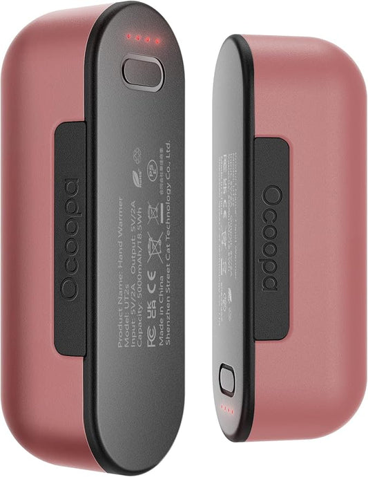 OCOOPA Hand Warmers Rechargeable 2 Pack, Magnetic Electric Handwarmer, 16 Hrs by OCOOPA