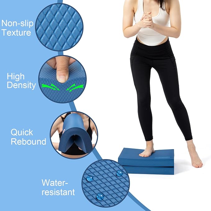 StrongTek Professional Foam Exercise Balance Pad - Image 5