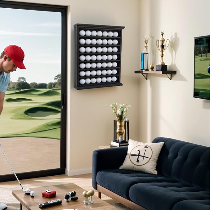 Stylish Golf Ball Golf Ball Display Case - Image 7