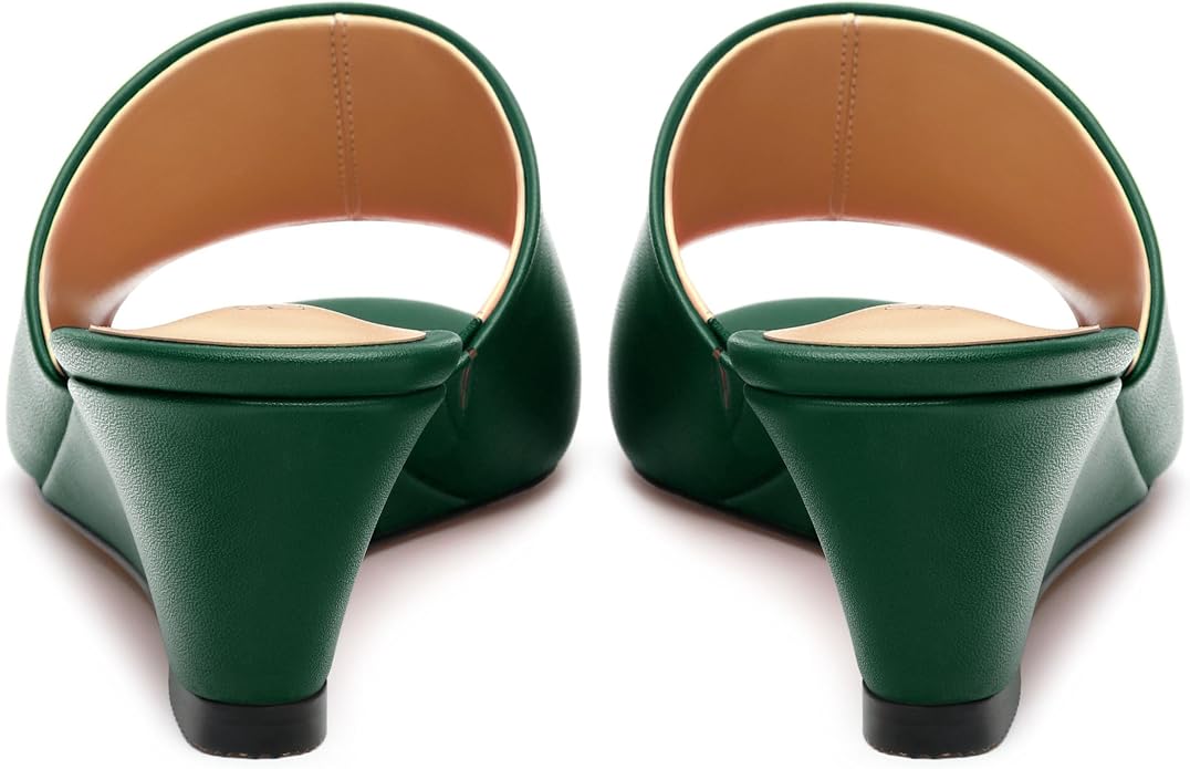 Wedge Sandals for Women Open Toe Wedge Heels Womens Matte High Heel Sandal - Image 4