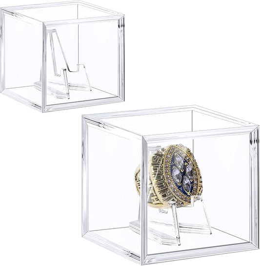 Championship Ring Display Case, Acrylic Display Box and Holder by foboullLife