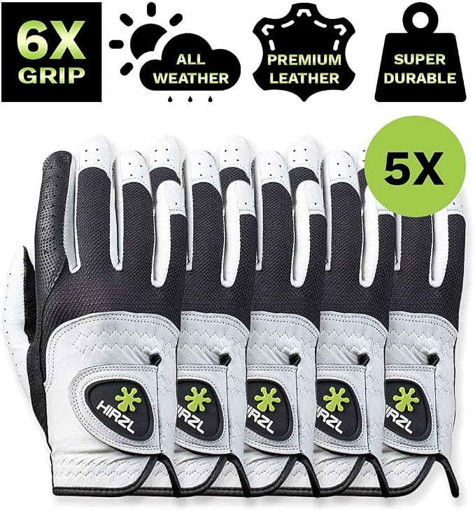HIRZL Trust Control 2.0 Golf Gloves, All Weather Mens Golf Glove, Kangaroo - Image 3