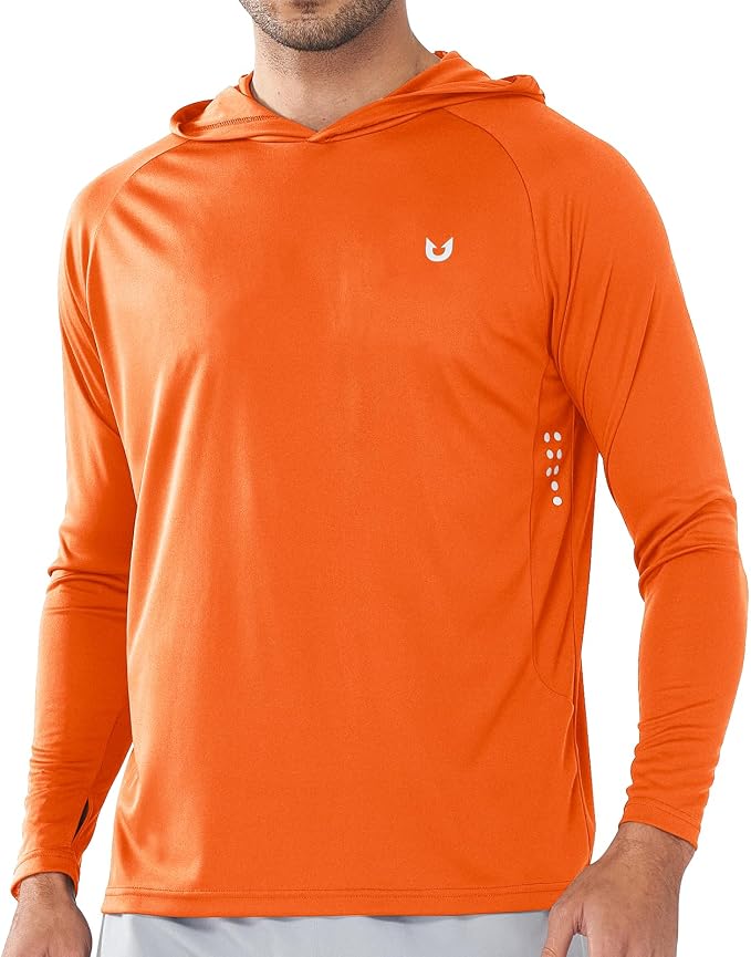 NORTHYARD Men's UPF 50+ Hoodie Shirts Long Sleeve Sun Protection Fishing Swim by NORTHYARD